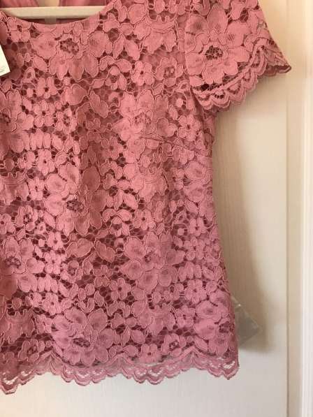 Новая блузка кружевная розовая Talbots (USA)