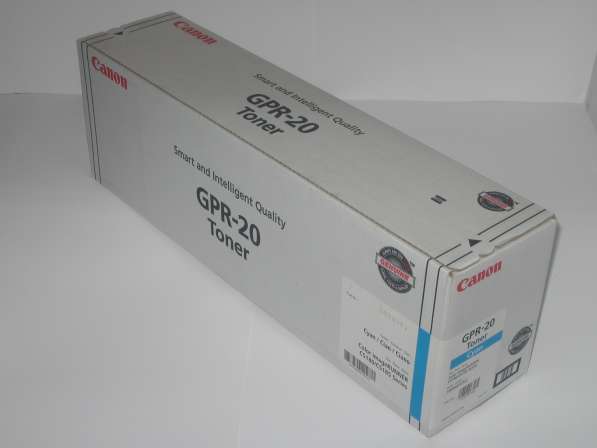 Тонер-картридж Canon C-EXV16 / GPR-20 Cyan (синий)