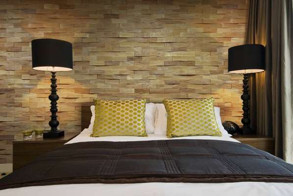 3D панели из колотого дерева в Москве фото 11