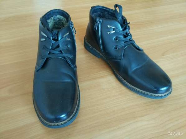 Ботинки зимние черные р. 40-41 в Ишимбае фото 4