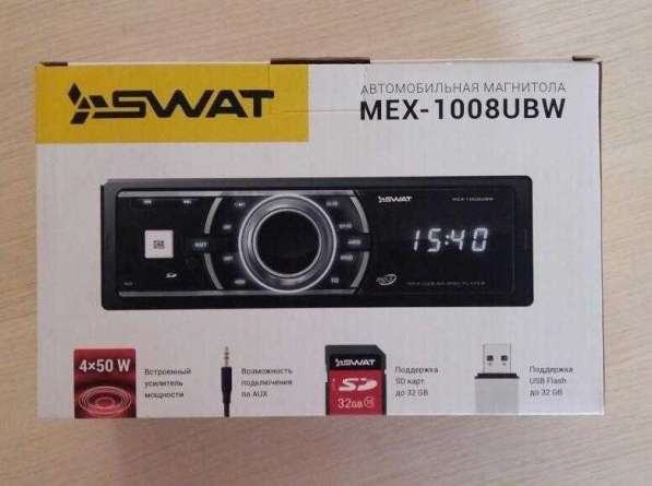 АвтоМагнитолла Swat Mex-1008ubw