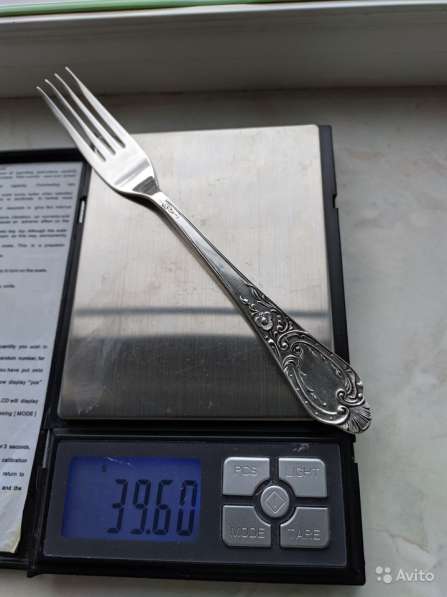 Десертная вилка и нож, серебро, 875 проба в Москве фото 4