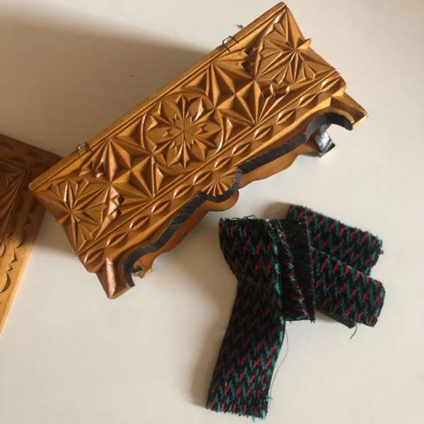 Шкатулка из натурального дерева