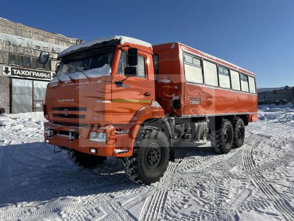 Вахтовый автобус НЕФАЗ 4208 в Красноярске фото 3