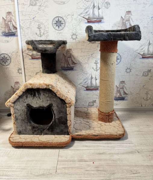 Домик для кошки ручной работы