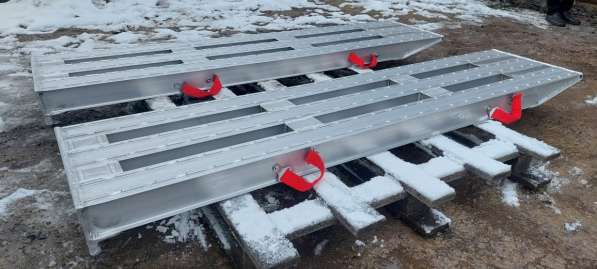 Аппарели алюминиевые для тяжелой техники в Москве фото 5