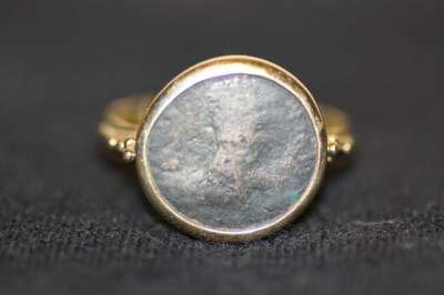 Антикварный перстень с античной монетой в Санкт-Петербурге фото 6