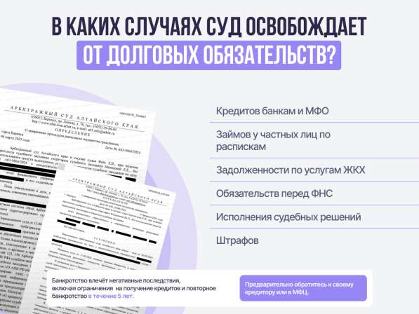 Банкротство физ. лиц в Москве