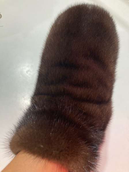 Норковые варежки