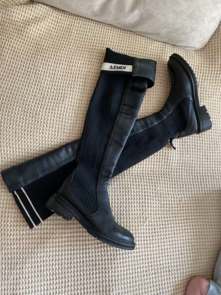 Сапоги ботфорты FENDI в Тюмени фото 10