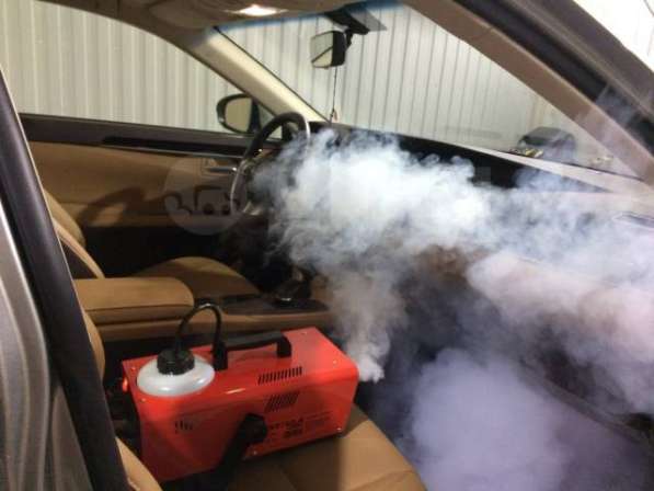 Сухой туман - удаление запахов дезинфекция ароматизация авто в Тюмени