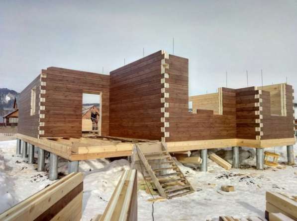 Проектируем, производим и строим дома из термобруса в Иркутске фото 3