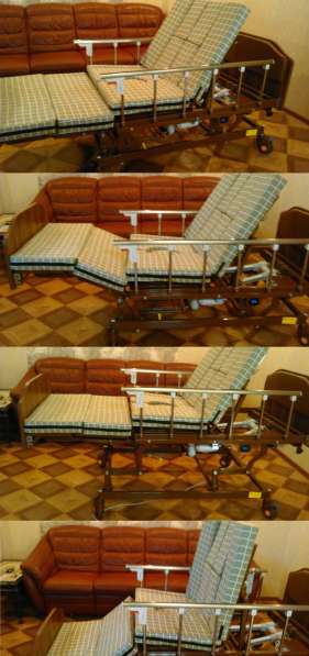 Кровать функциональная медицинская с электроприводом в Нижнем Новгороде фото 5