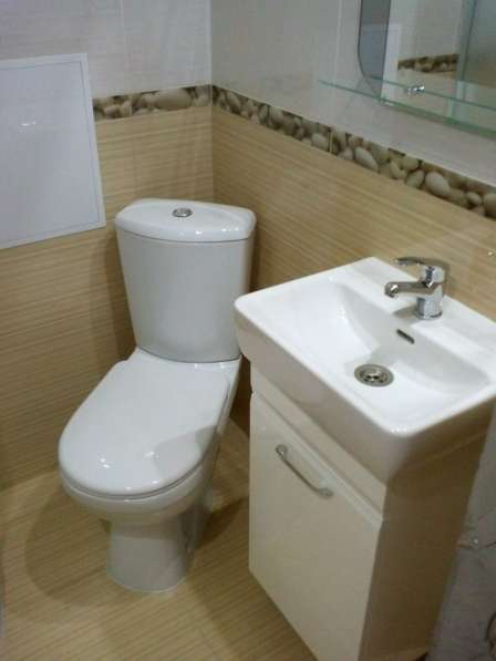 Ванная комната, кухня, туалет под ключ в фото 20