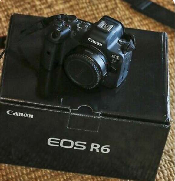 Canon EOS R6 Mirrorless Digital 4K Camera