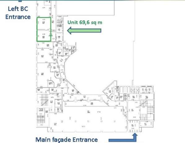 Аренда офиса в бизнес центр Крещатик Плаза в фото 4