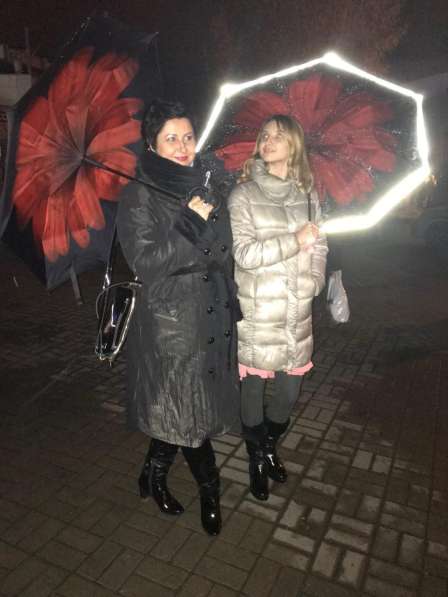 Зонт наоборот (антизонт) обратный зонт ЛЭД фонарик в Москве фото 6
