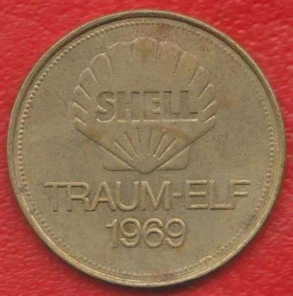 Германия жетон Shell Шелл Берти Фогтс футбол Traum-elf 1969 в Орле