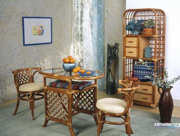 Мебель плетеная из натурального ротанга комплект 03.03 в Краснодаре фото 3