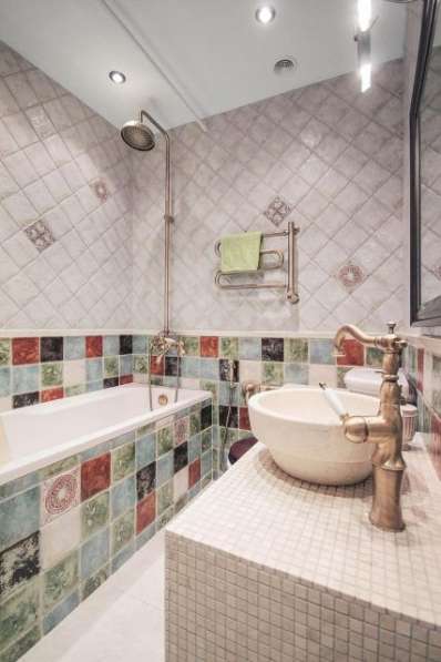 Ремонт ванной комнаты под ключ цена в Москве фото 10