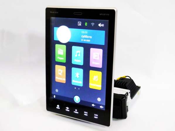 1din Pioneer Pi-1007 9.5" Экран Tesla Style, 4Ядра, Android в фото 10