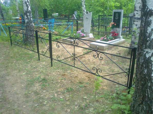 Оградки на могилу от 450 руб. м. п в Тюмени фото 6