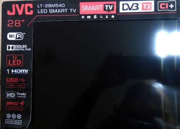 Телевизор JVC 28дюймов смарт Smart TV в Санкт-Петербурге