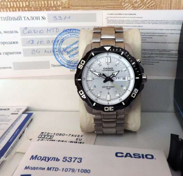 Часы наручные Casio MTD-1080-7a в Уфе фото 4