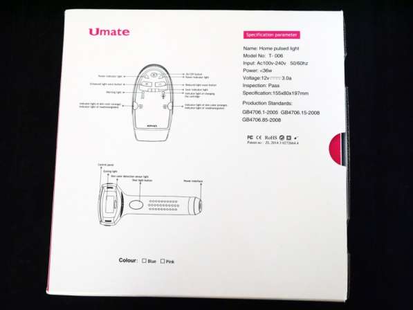 Лазерный эпилятор Umate T-006 в фото 6