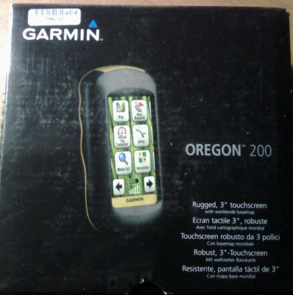 Портативный туристический навигатор GPS Garmin Oregon 200 Ru в Магнитогорске фото 4