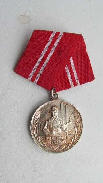 Медаль 15 лет вылуги ГДР Германия