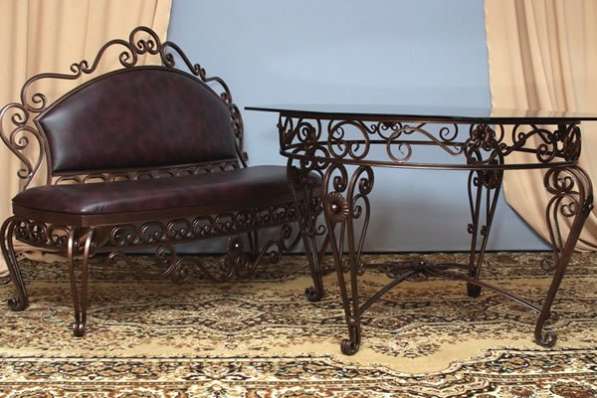 Кованная мебель, предметы интерьера в Кургане фото 7
