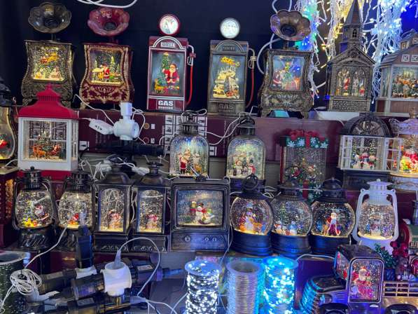 Новогодние игрушки, фонари