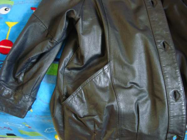 Строгая женская кожаная куртка Pelle (Южная Корея) р.50 в Москве фото 7