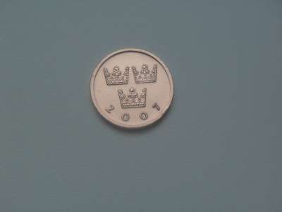 Монета 50 Эре Швеция 2007 год в Москве