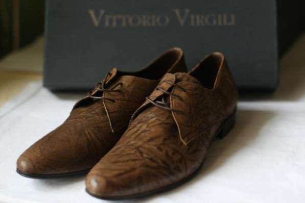 Vittorio Virgili туфли из кожи рептилии
