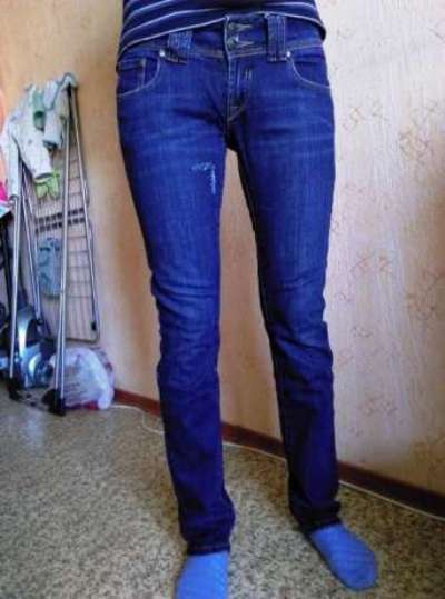 Брюки джинсовые, очень удобные, красивые!!! в 
