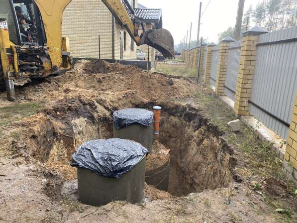 Выгребная яма для дачи или кессон под скважину объемом 3,2м3 в Воронеже фото 8