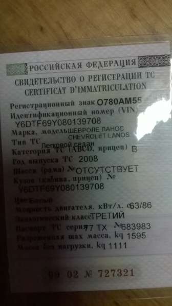 Chevrolet, Lanos, продажа в Омске в Омске фото 4