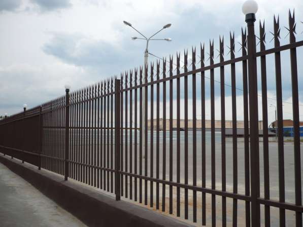 Металлический сварной забор в Севастополе фото 5