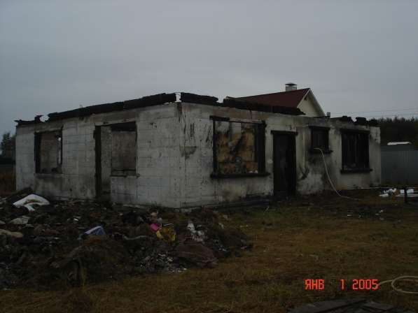 Продаётся участок с домом после пожара в Москве фото 8