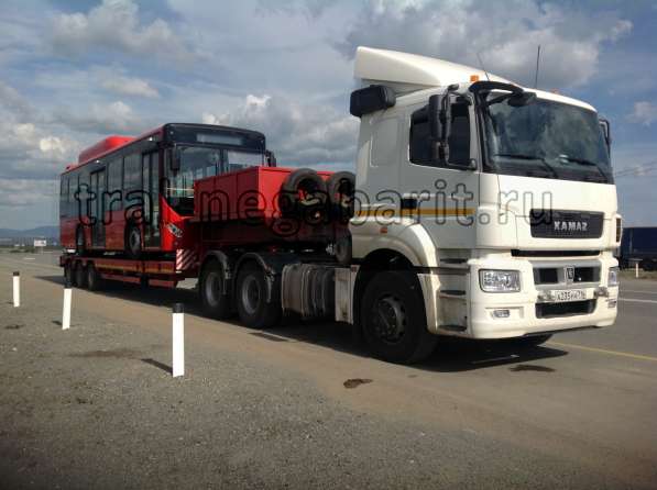 Перевозка тралом, низкорамной площадкой в Омске фото 17