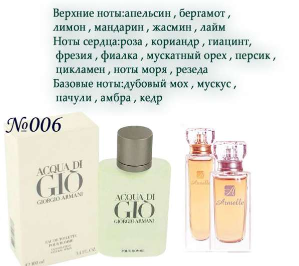 Французский парфюм от компании АРМЕЛЬ в Омске
