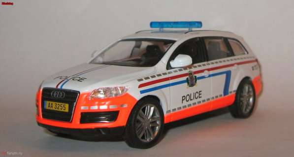 Полицейские машины мира №28 AUDI 07 полиция люксембурга