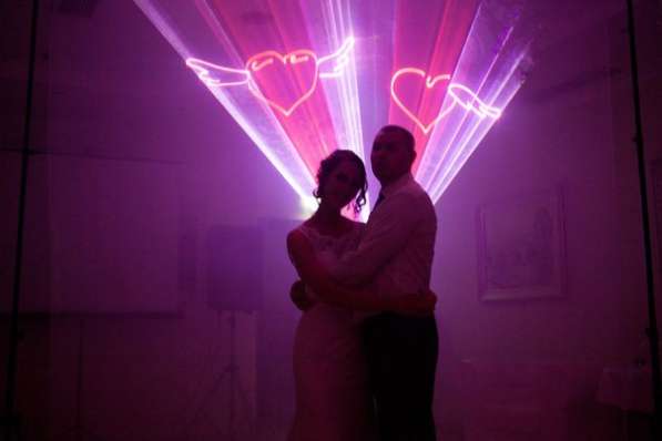 Лазерное шоу на свадьбу в Красноярске фото 4