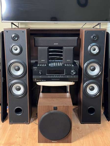 Трехполосная напольная, аккустическая система Sony SS-f6000p