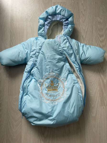 Зимний конверт, на выписку