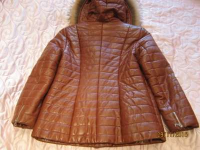куртку кожа женская зима р.46 в Красноярске фото 5