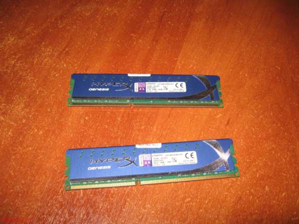 2Х4Gв DDR3 1600 / Kingston HyperX KHX1600C9D3/16GX