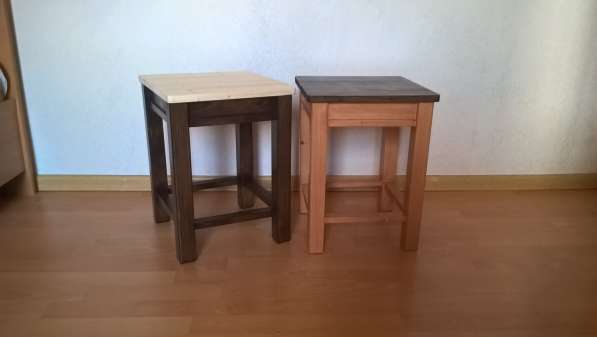 Табуреты из дерева в Москве фото 11